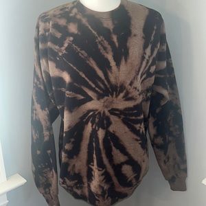 Hanes tye dye crew neck